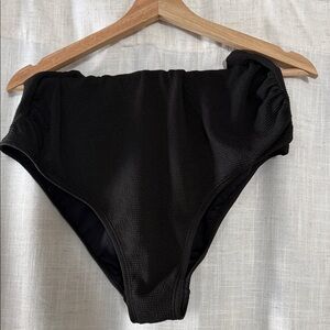Old navy maternity Black High-Waisted Bikini Bottom